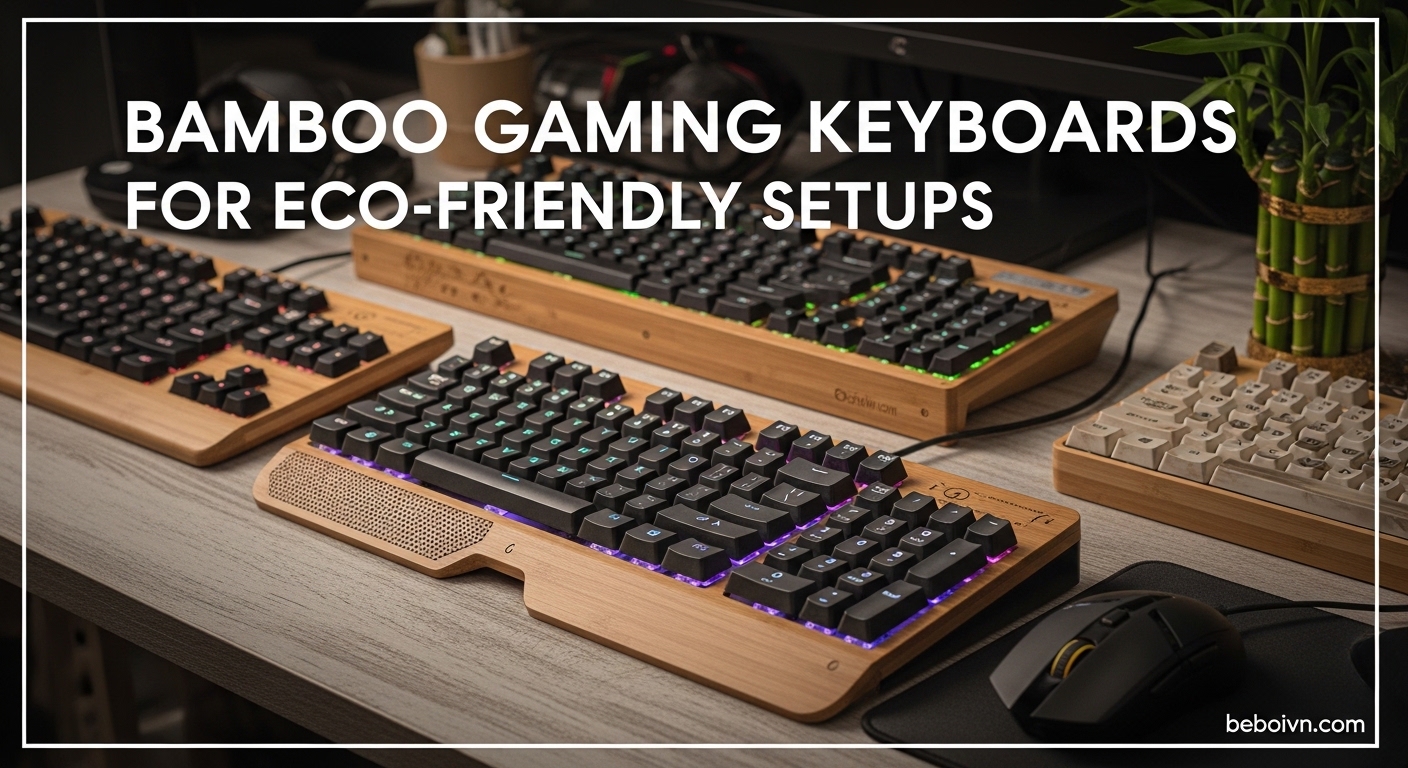 Best Bamboo Gaming Keyboards for Eco-Friendly Setups