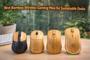 Best Bamboo Wireless Gaming Mice for Sustainable Desks