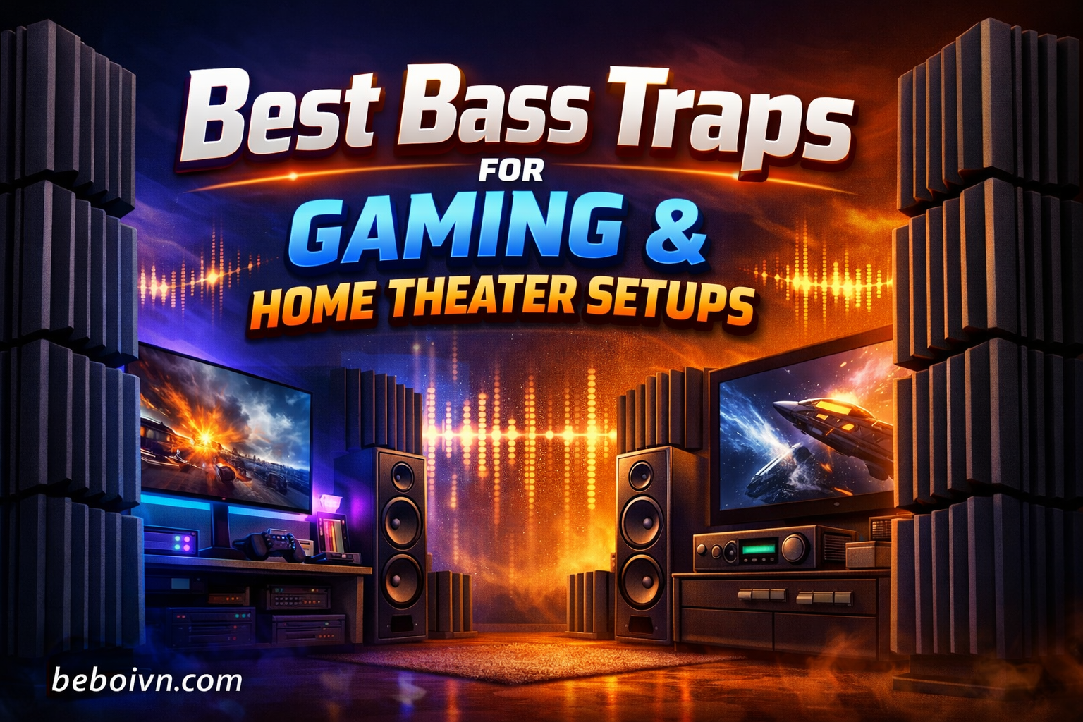 Best Bass Traps for Gaming Home Theater Setups