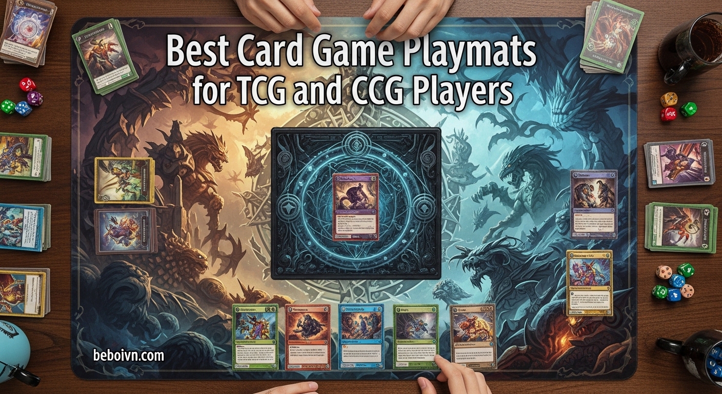 Best Card Game Playmats for TCG and CCG Players