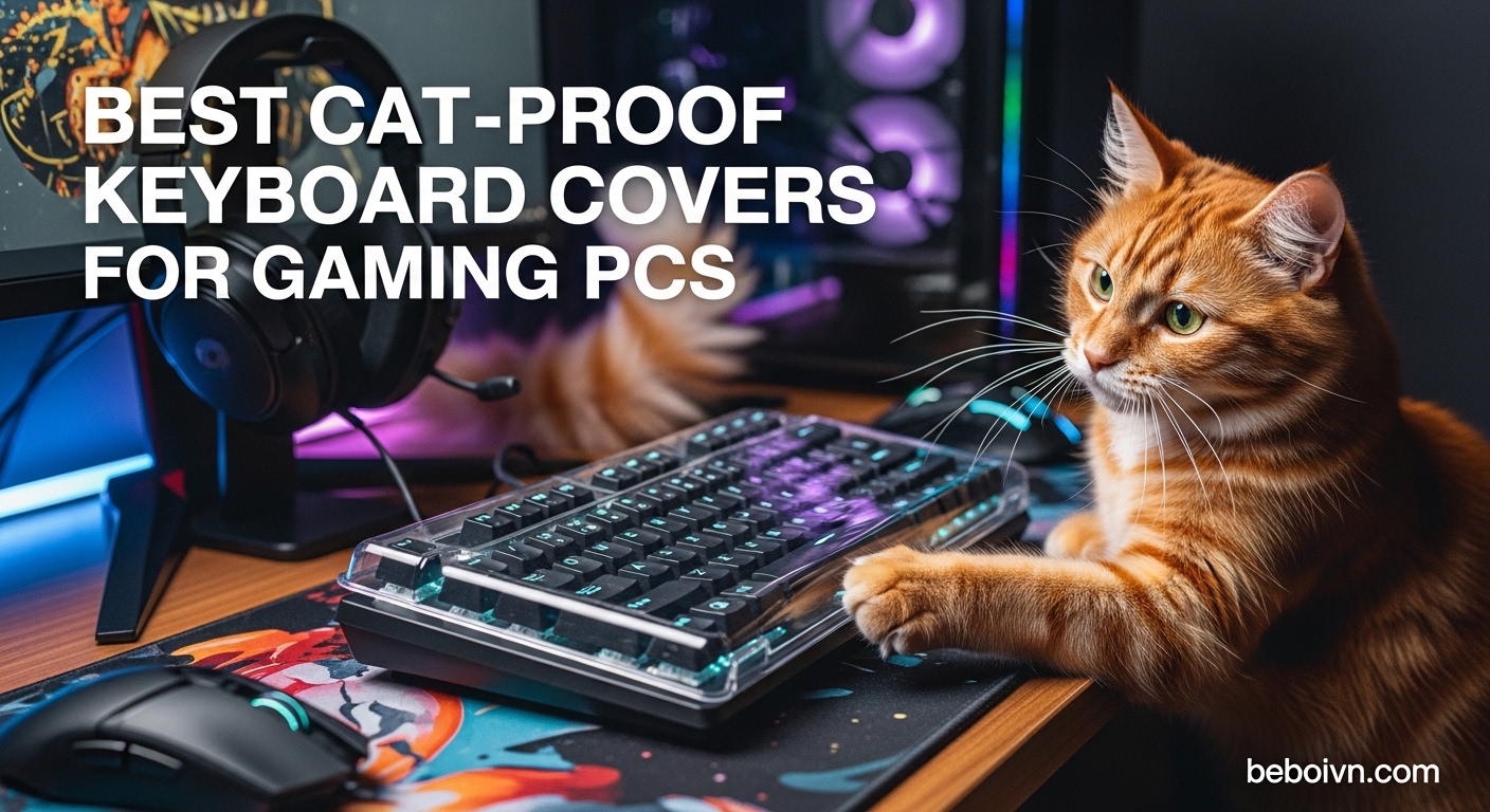 Best Cat-Proof Keyboard Covers for Gaming PCs