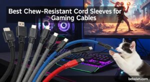 Best Chew-Resistant Cord Sleeves for Gaming Cables