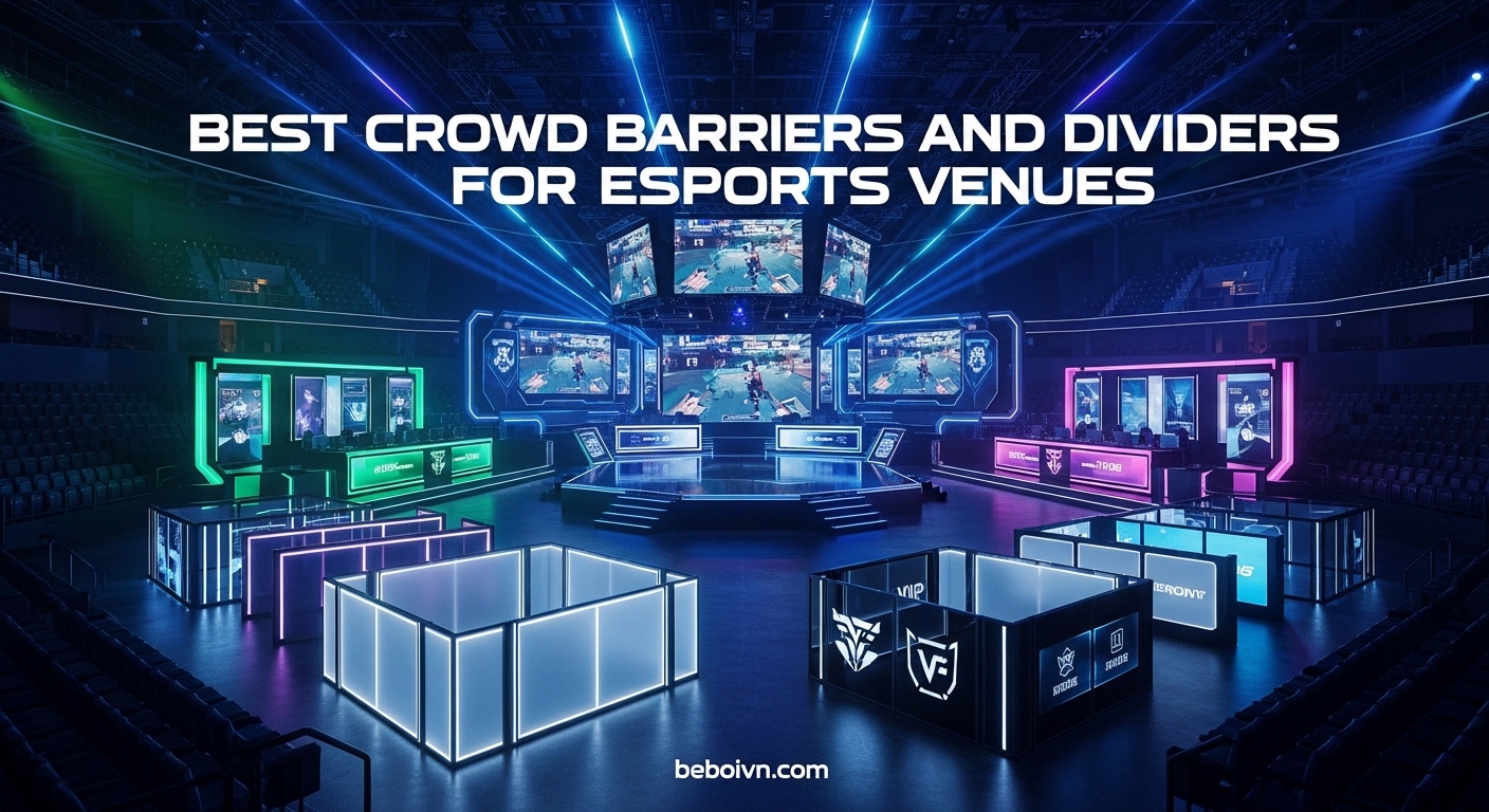 Best Crowd Barriers and Dividers for Esports Venues