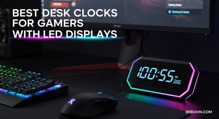 10 Best Desk Clocks for Gamers with LED Displays (May 2026)