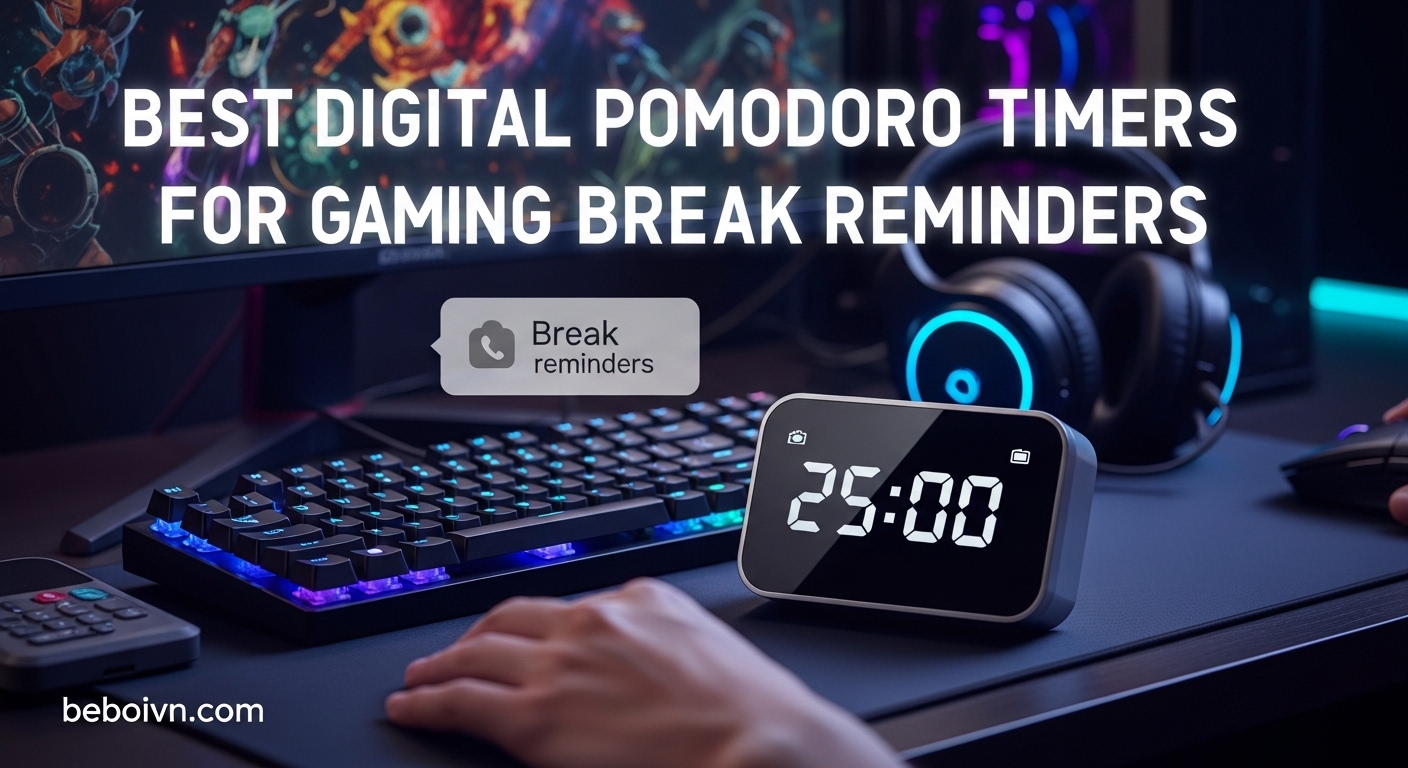 Best Digital Pomodoro Timers for Gaming Break Reminders