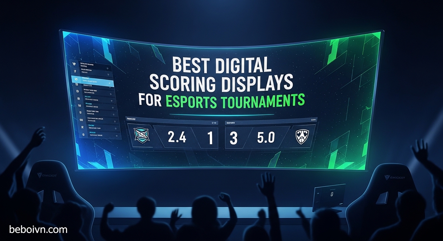 Best Digital Scoring Displays for Esports Tournaments