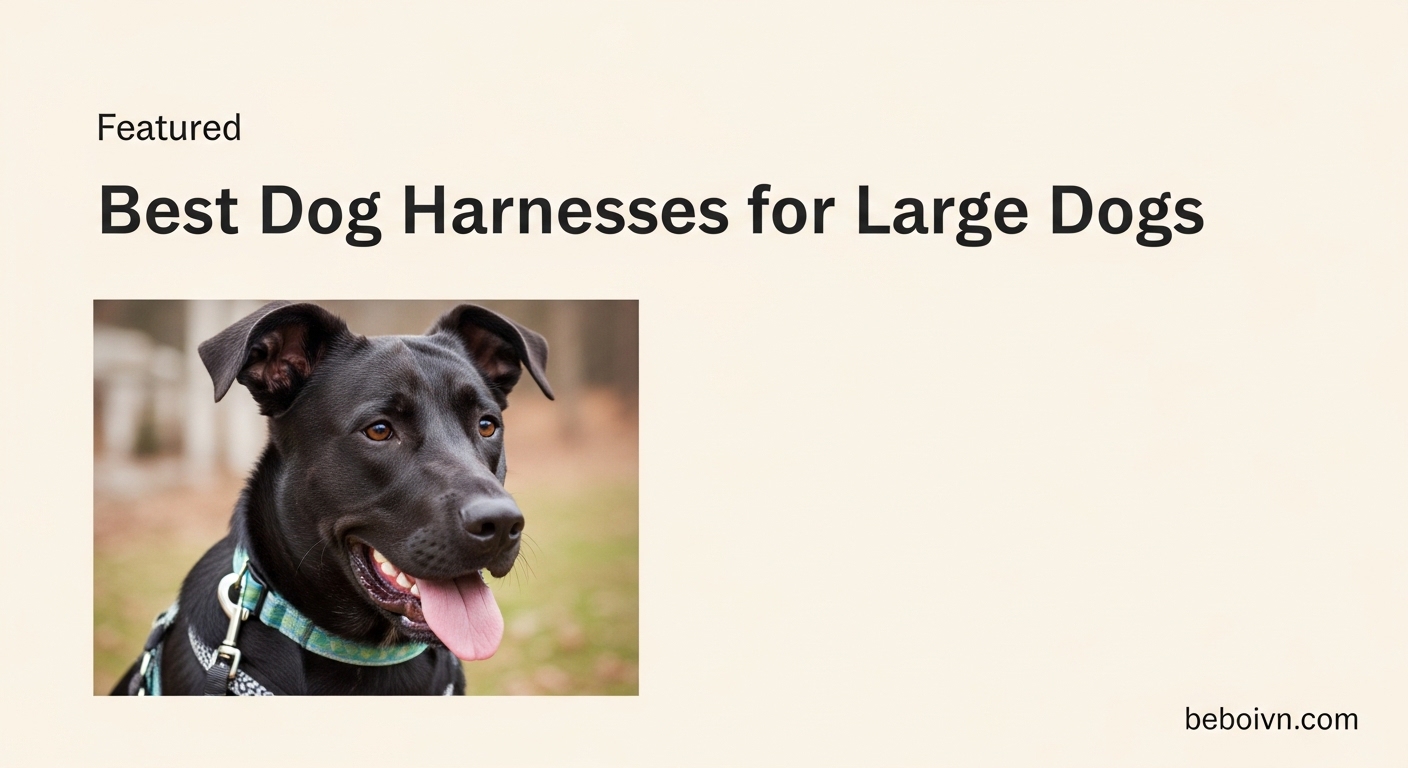 Best Dog Harnesses for Large Dogs