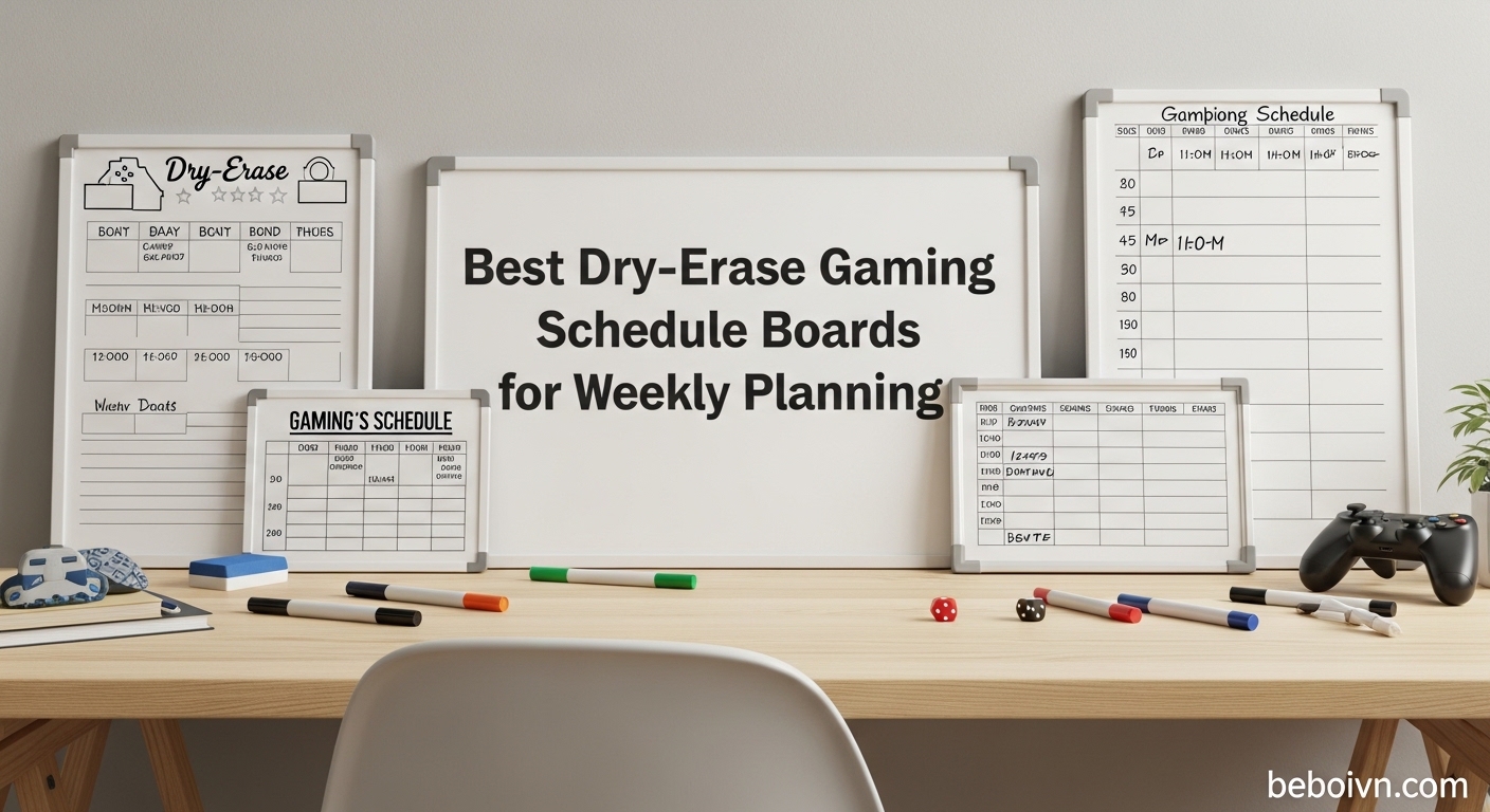 Best Dry-Erase Gaming Schedule Boards for Weekly Planning