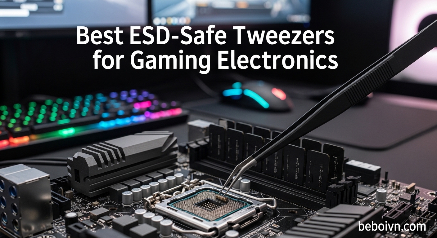 Best ESD-Safe Tweezers for Gaming Electronics