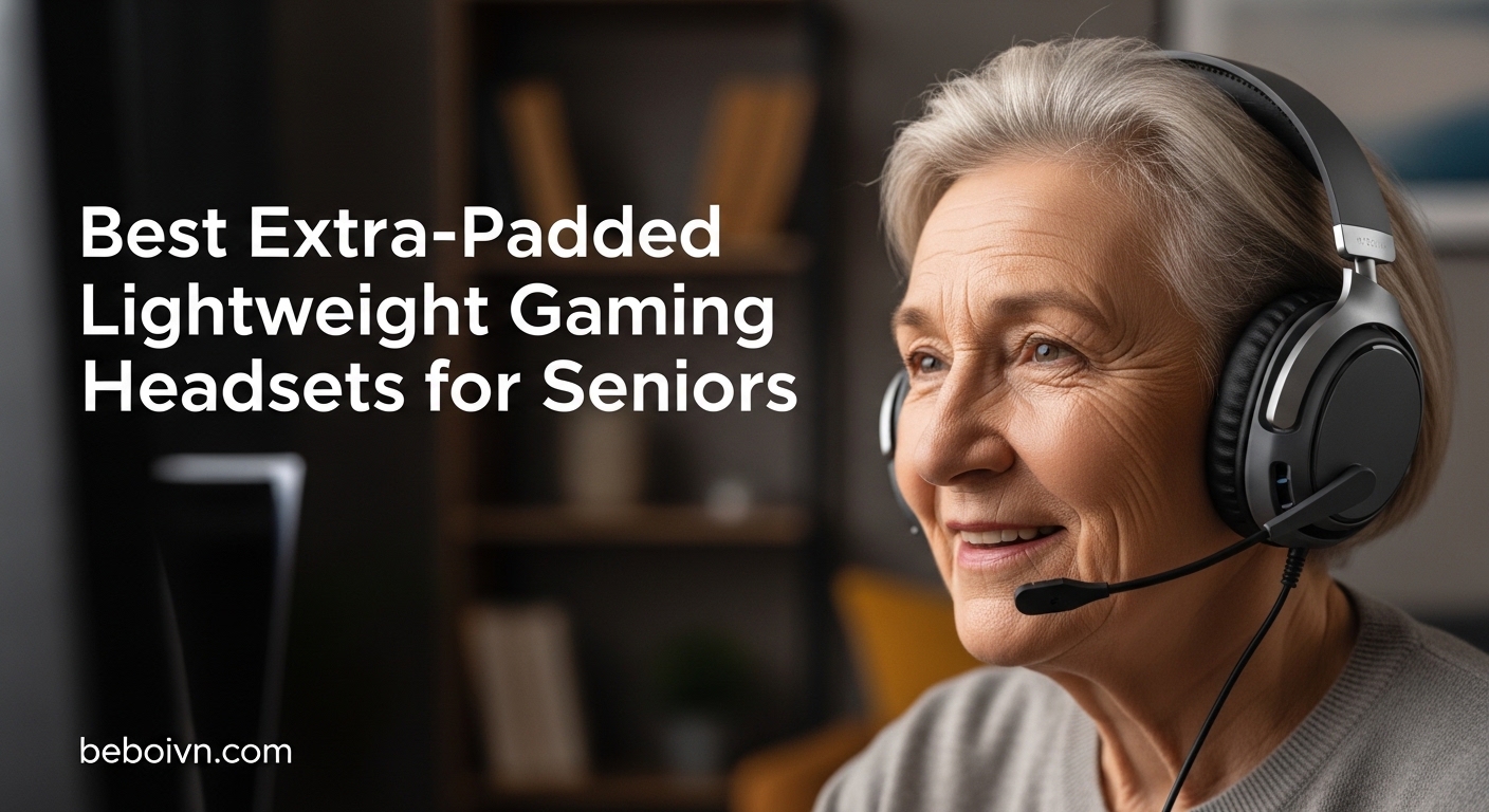 Best Extra-Padded Lightweight Gaming Headsets for Seniors