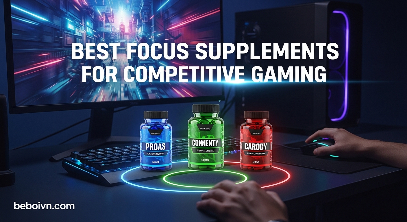 Best Focus Supplements for Competitive Gaming