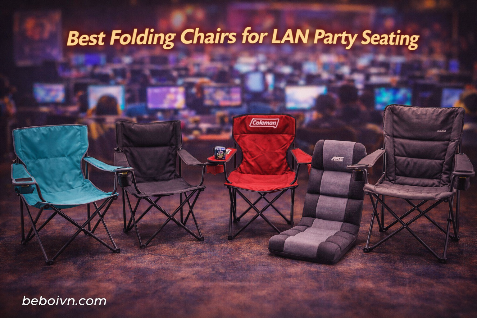 Best Folding Chairs for LAN Party Seating