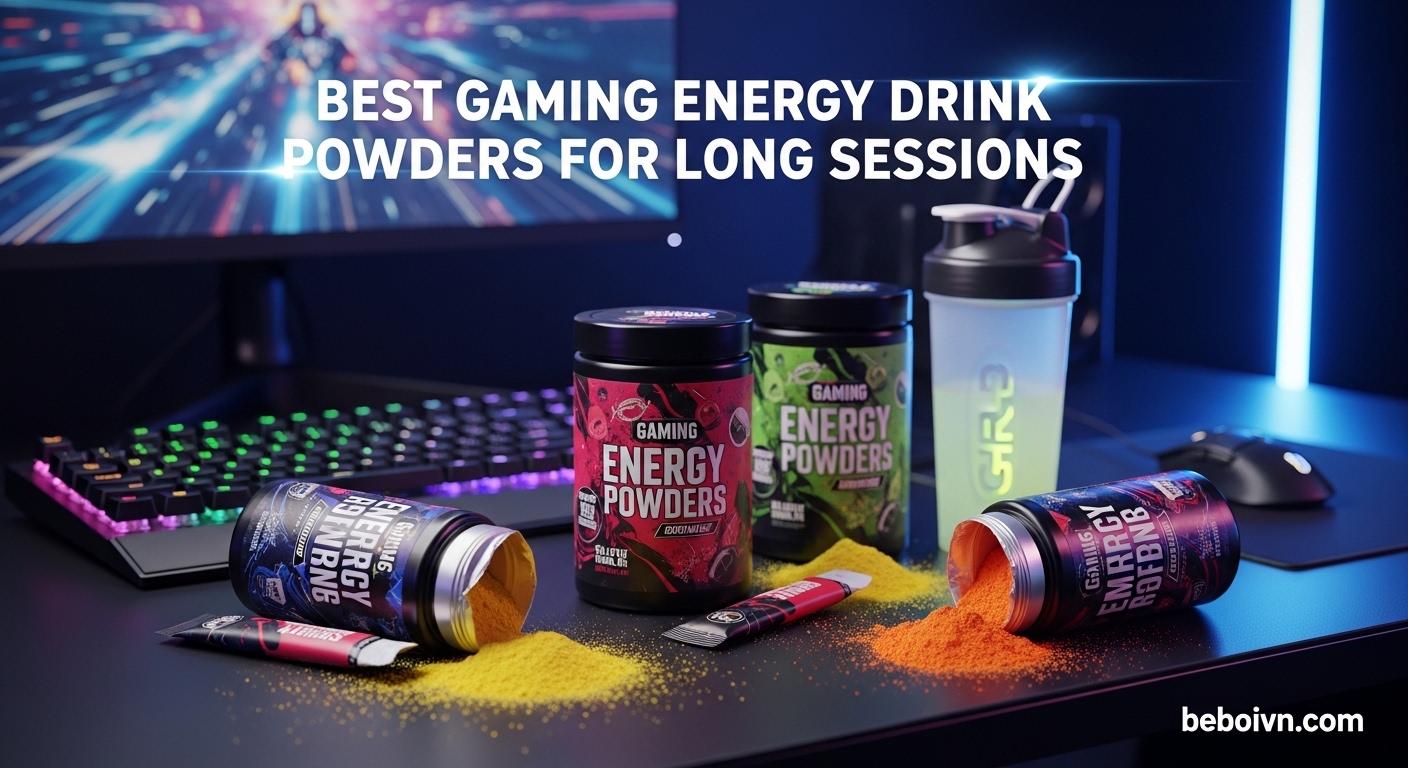 Best Gaming Energy Drink Powders for Long Sessions
