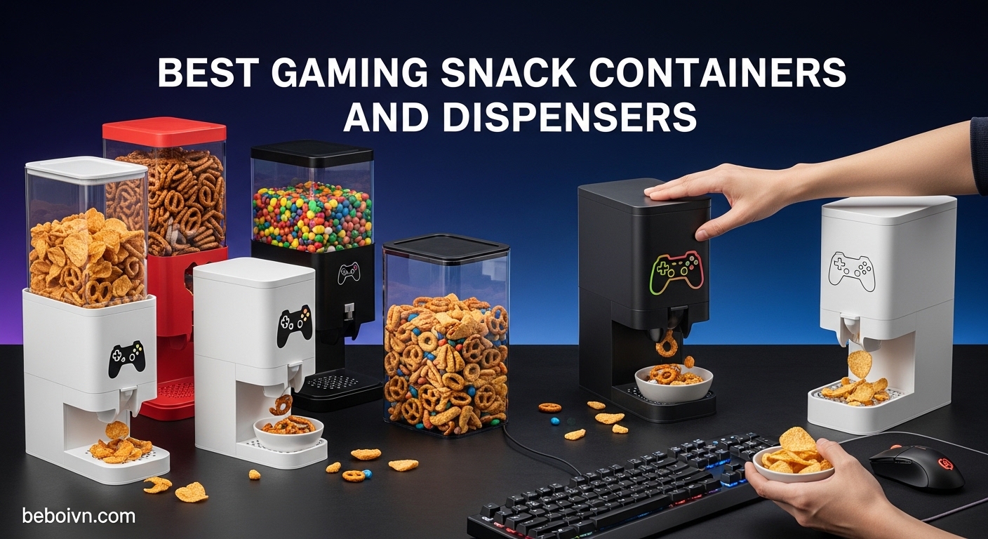 Best Gaming Snack Containers and Dispensers