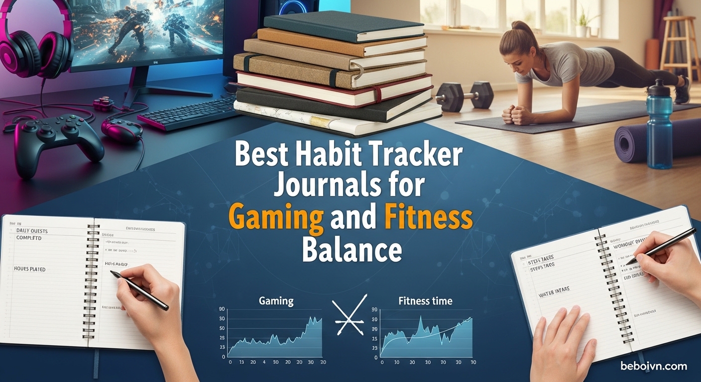Best Habit Tracker Journals for Gaming and Fitness Balance