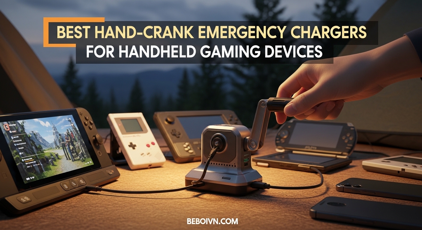 Best Hand-Crank Emergency Chargers for Handheld Gaming Devices