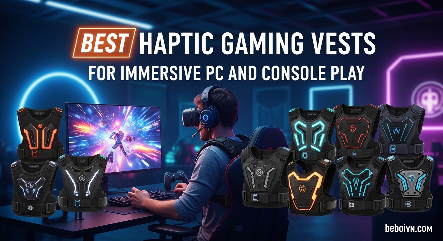 Best Haptic Gaming Vests for Immersive PC and Console Play