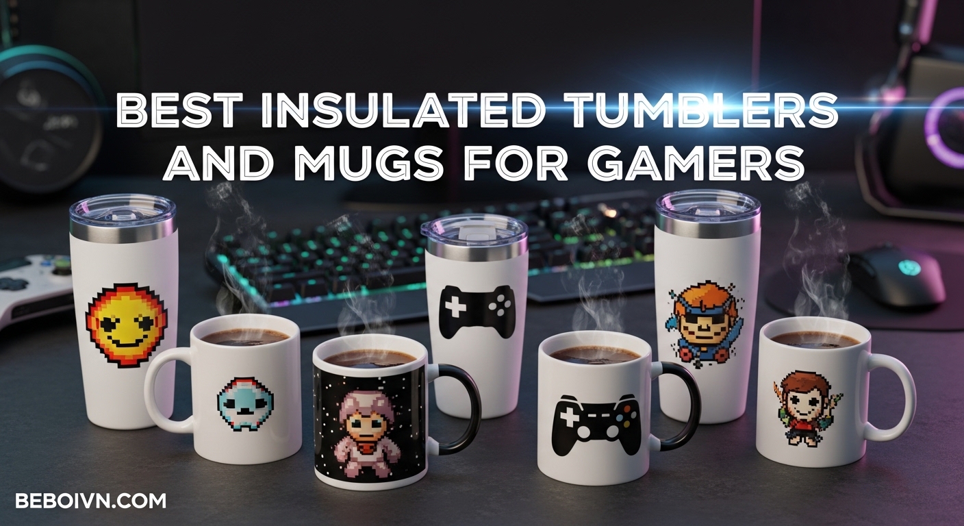 Best Insulated Tumblers and Mugs for Gamers