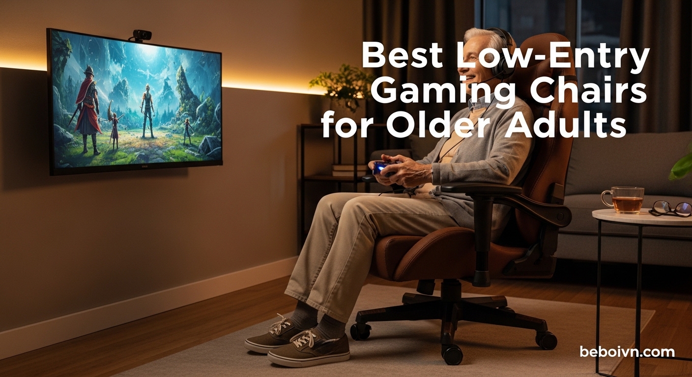 Best Low-Entry Gaming Chairs for Older Adults