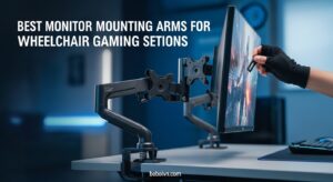 Best Monitor Mounting Arms for Wheelchair Gaming Setups