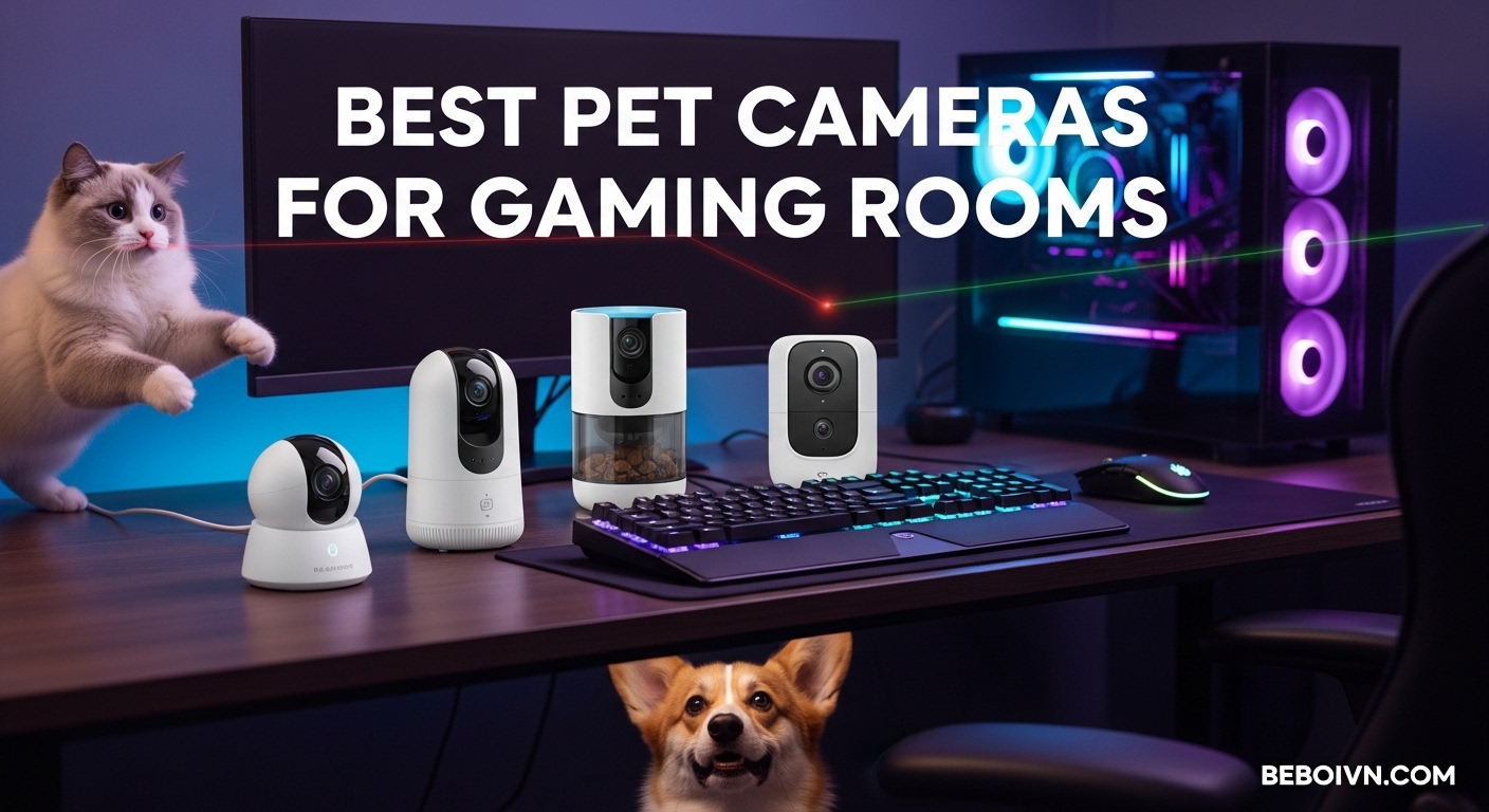 Best Pet Cameras for Gaming Rooms