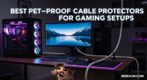 Best Pet-Proof Cable Protectors for Gaming Setups