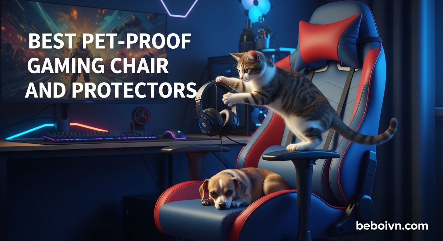 Best Pet-Proof Gaming Chair Covers and Protectors