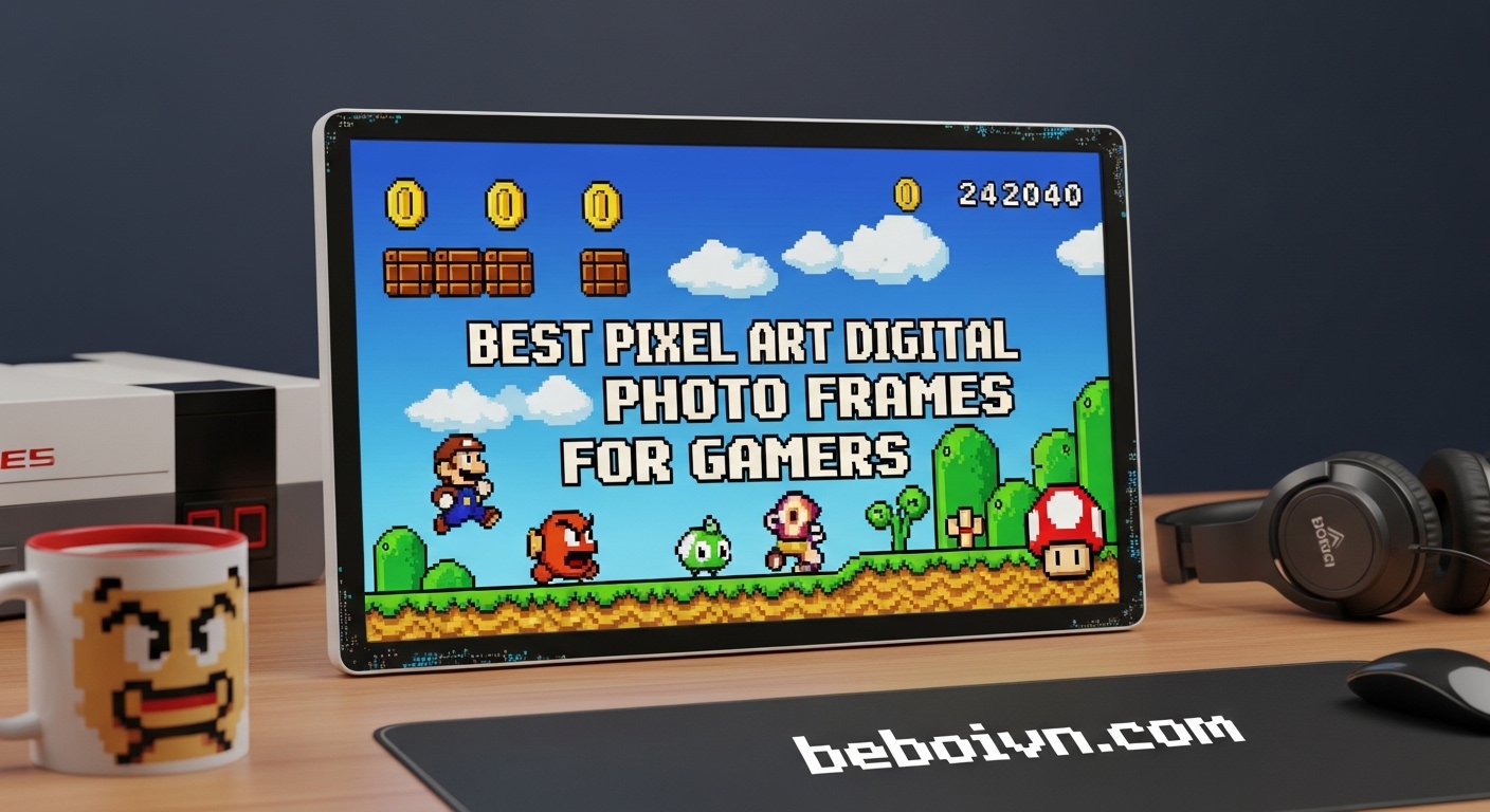 Best Pixel Art Digital Photo Frames for Gamers