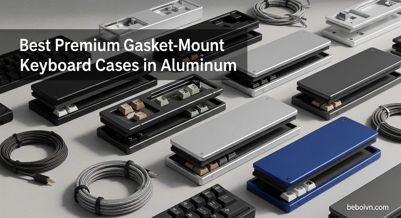 Best Premium Gasket-Mount Keyboard Cases in Aluminum