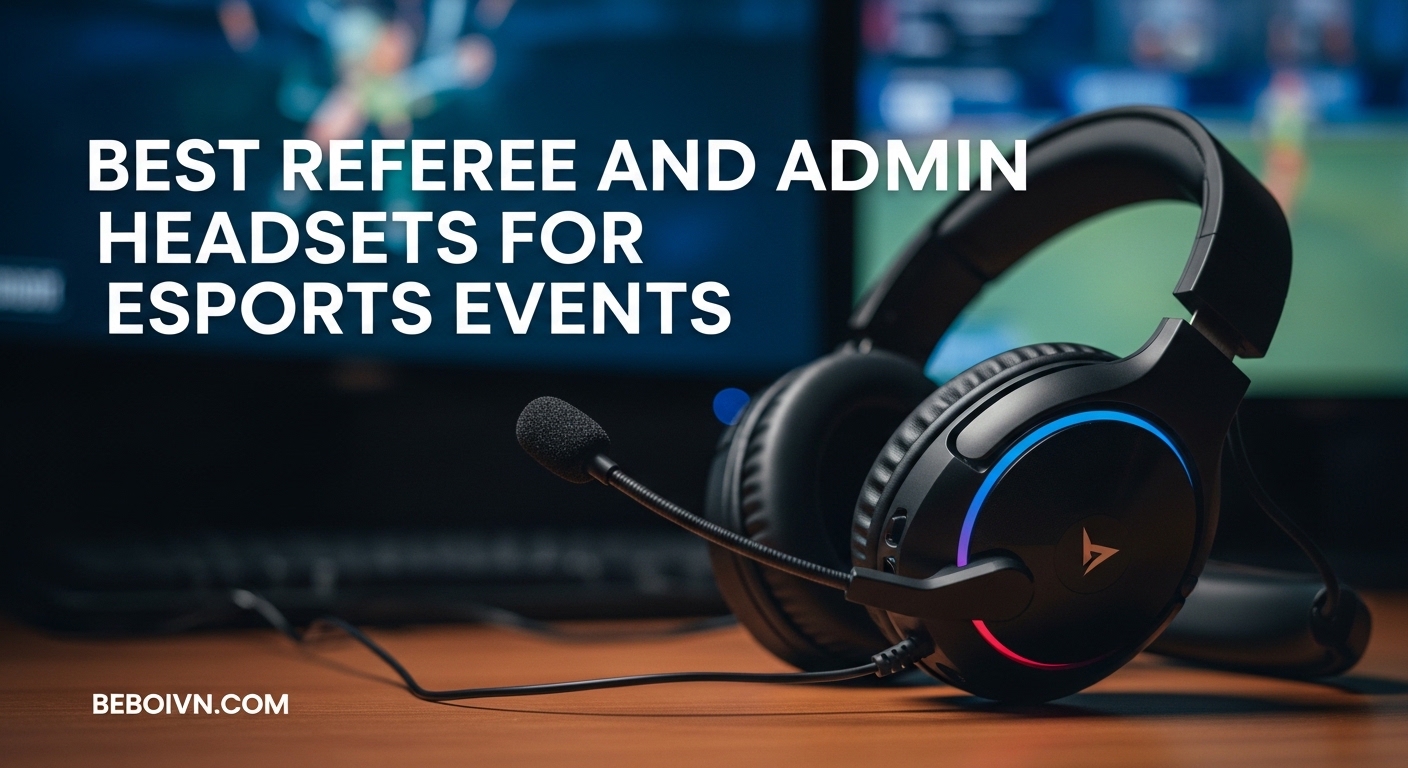 Best Referee and Admin Headsets for Esports Events