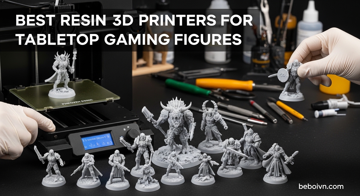 Best Resin 3D Printers for Tabletop Gaming Figures