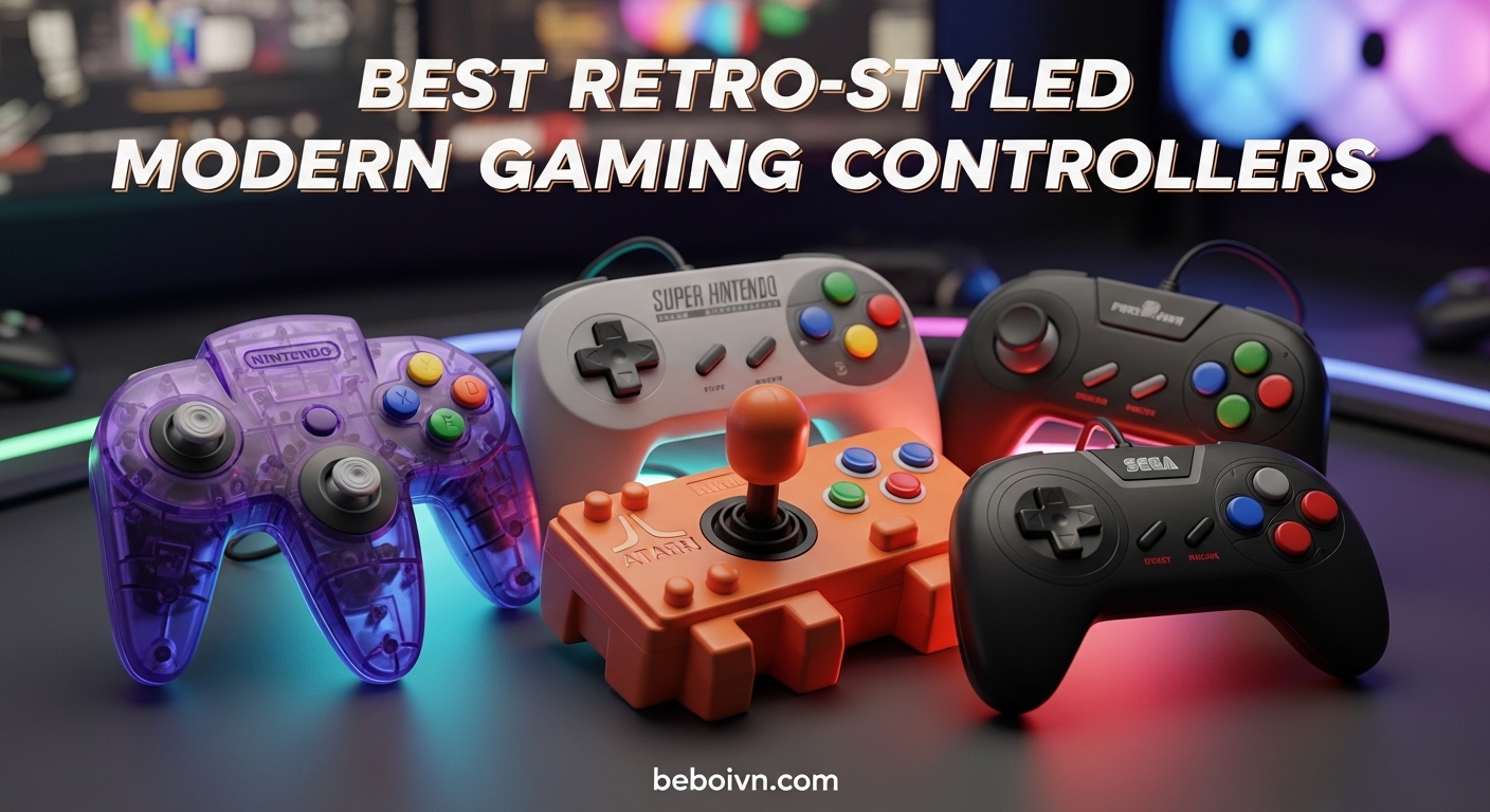 Best Retro-Styled Modern Gaming Controllers