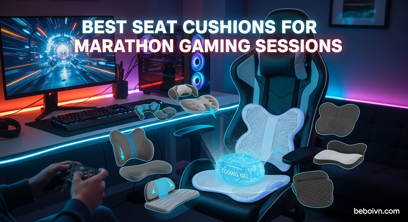 Best Seat Cushions for Marathon Gaming Sessions