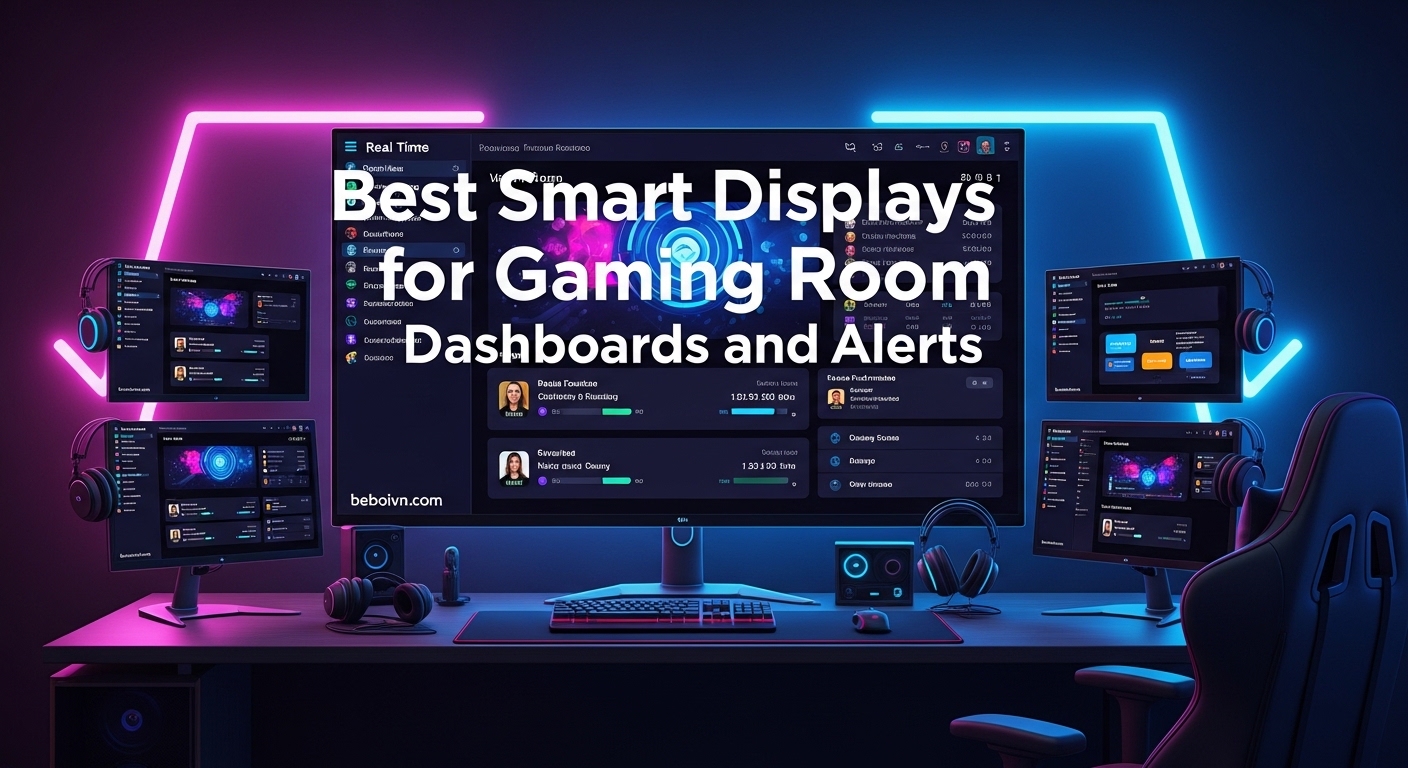 Best Smart Displays for Gaming Room Dashboards and Alerts