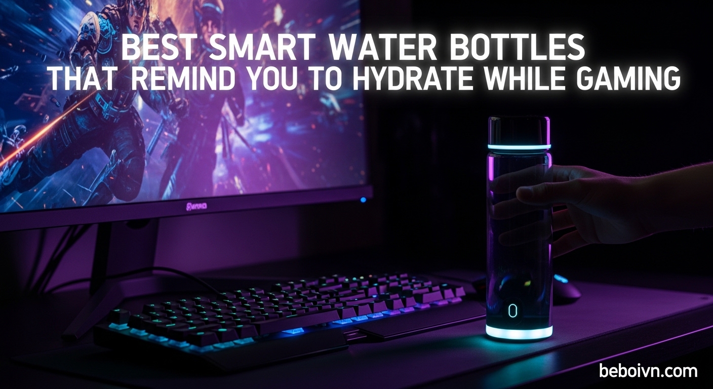 Best Smart Water Bottles That Remind You To Hydrate While Gaming
