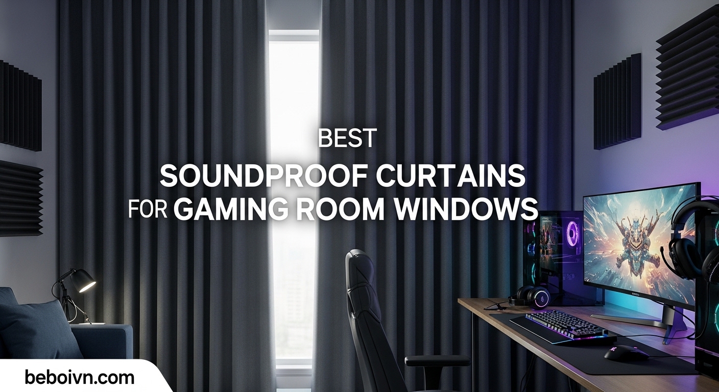 Best Soundproof Curtains for Gaming Room Windows