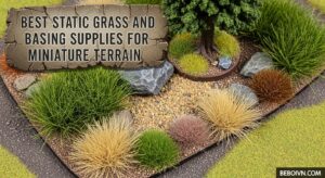 Best Static Grass and Basing Supplies for Miniature Terrain