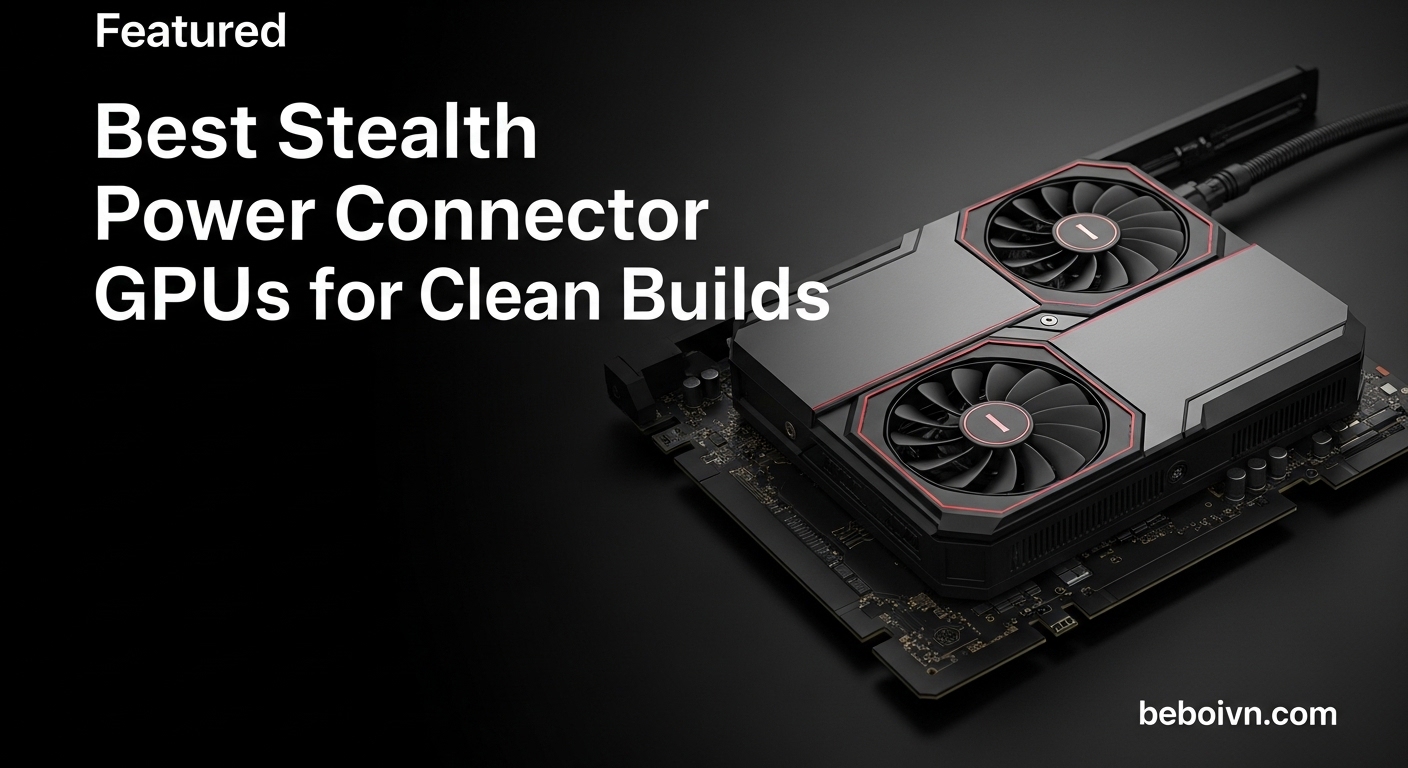 Best Stealth Power Connector GPUs for Clean Builds