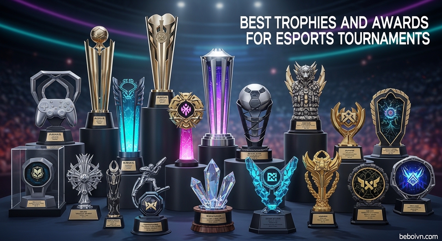 Best Trophies and Awards for Esports Tournaments