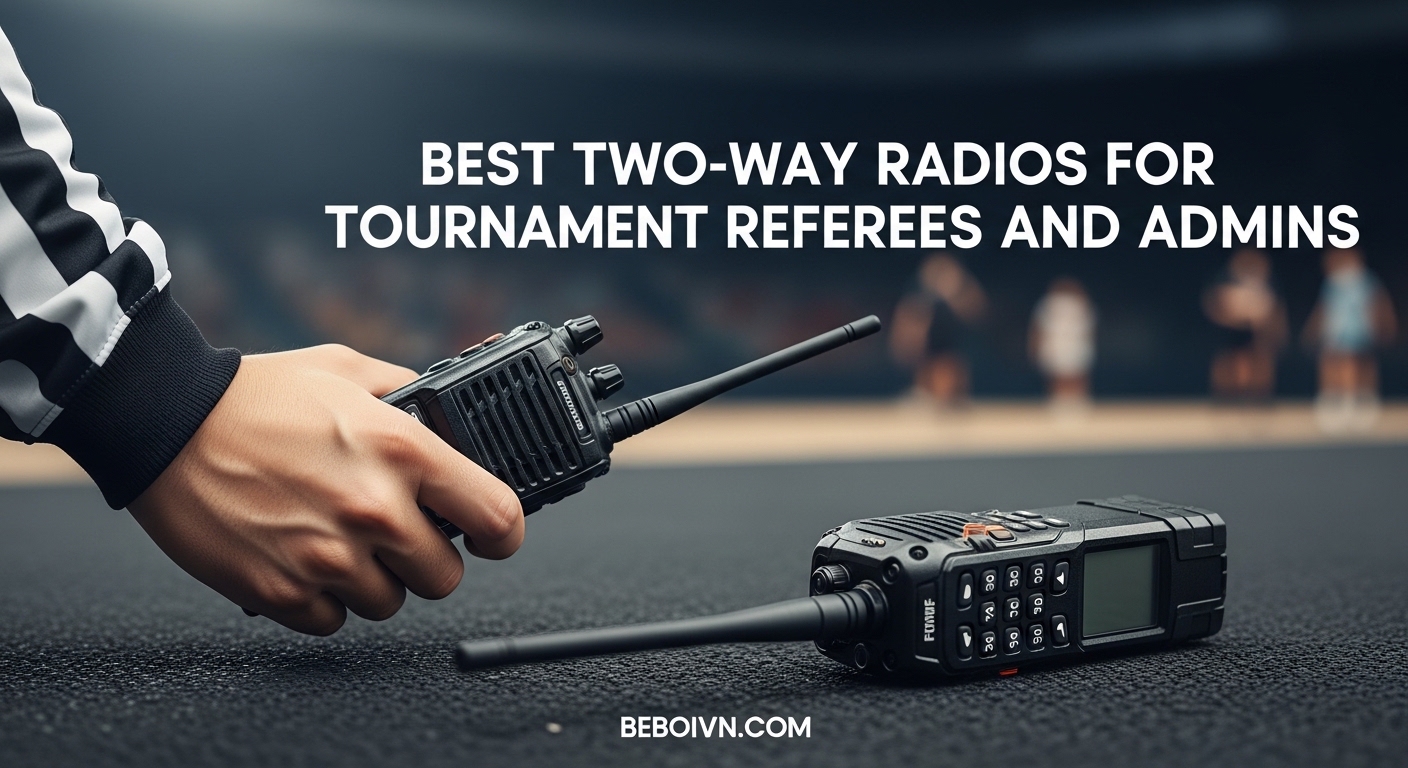 Best Two-Way Radios for Tournament Referees and Admins