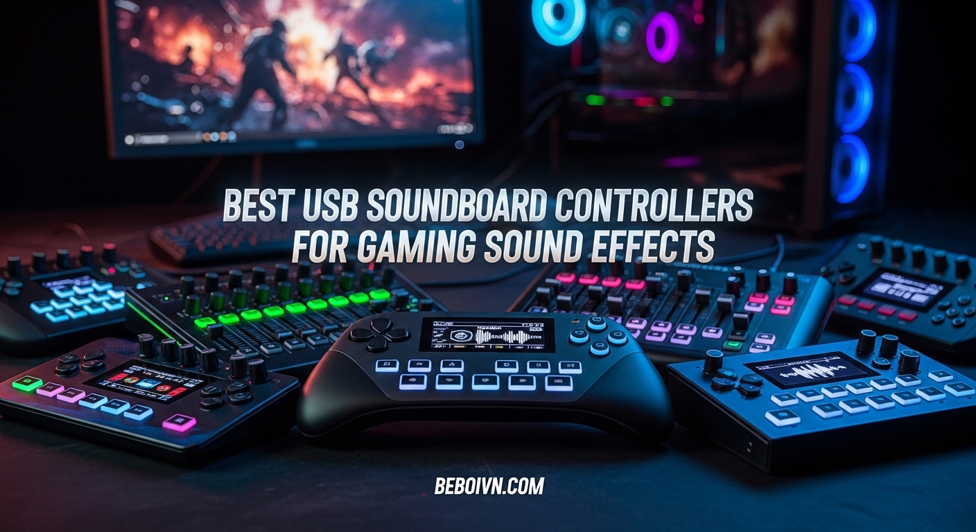 Best USB Soundboard Controllers for Gaming Sound Effects