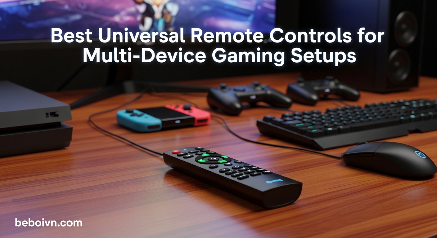 Best Universal Remote Controls for Multi-Device Gaming Setups