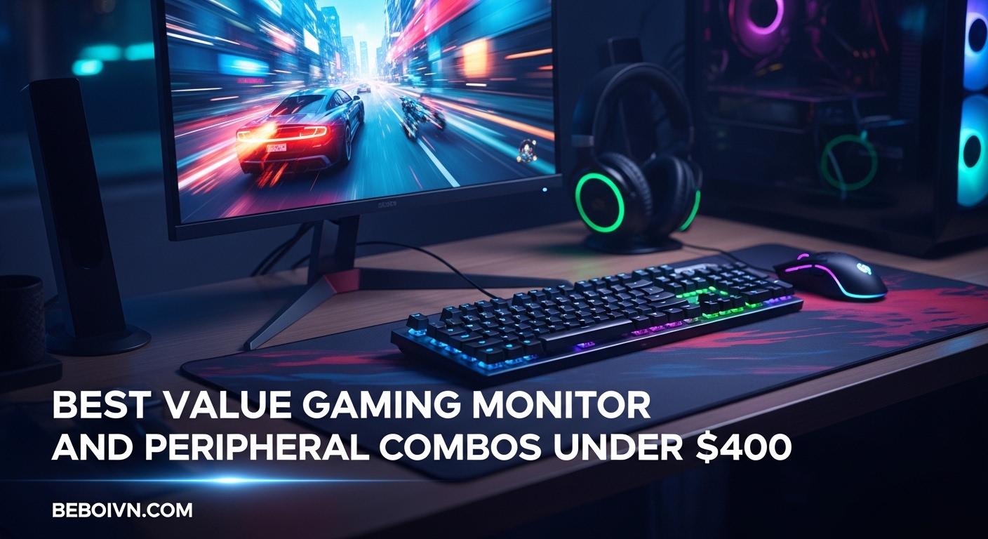 Best Value Gaming Monitor and Peripheral Combos under $400