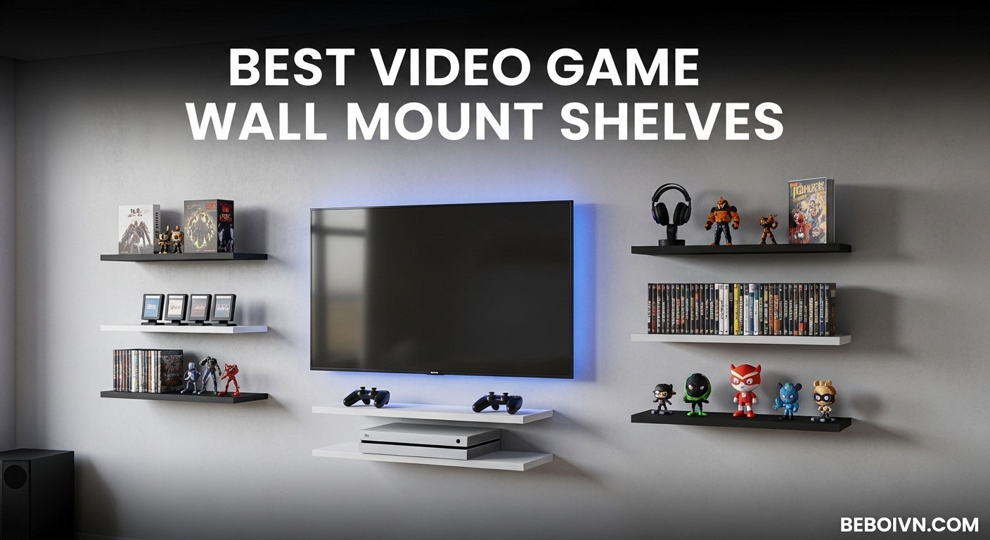 Best Video Game Wall Mount Shelves
