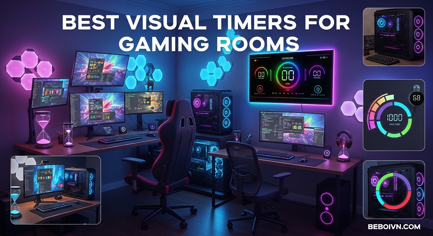 Best Visual Timers for Gaming Rooms