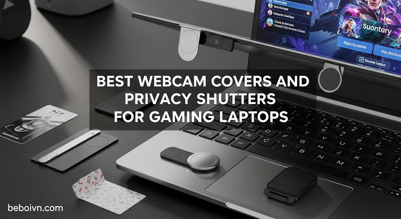 Best Webcam Covers and Privacy Shutters for Gaming Laptops