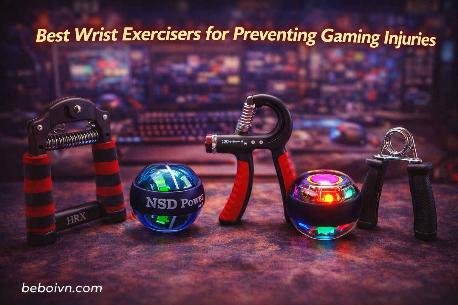 Best Wrist Exercisers for preventing Gaming Injuries