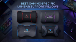 Best gaming-specific lumbar support pillows