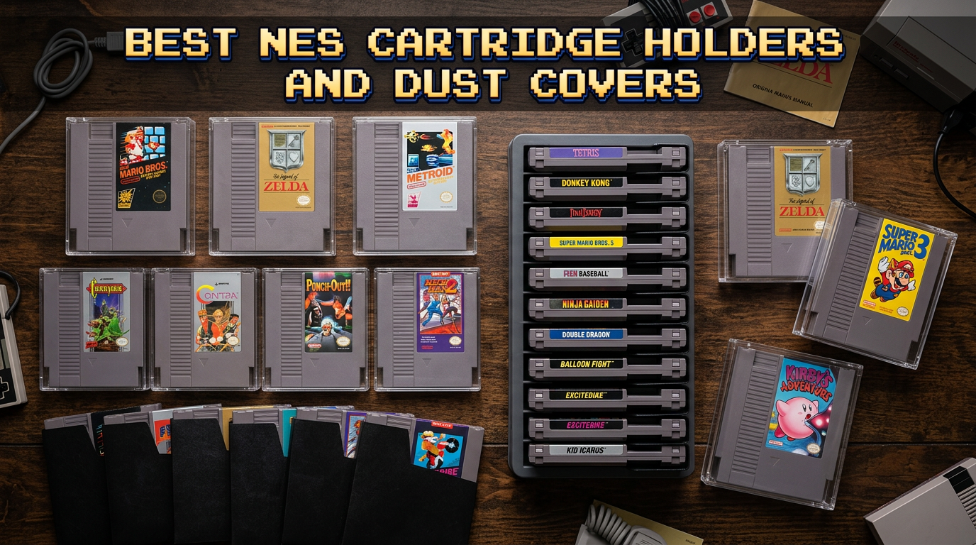 Best NES cartridge holders and dust covers
