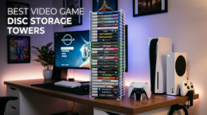 Best video game disc storage towers